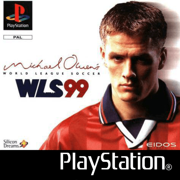 Michael Owen's World League Soccer 99 box art for Playstation